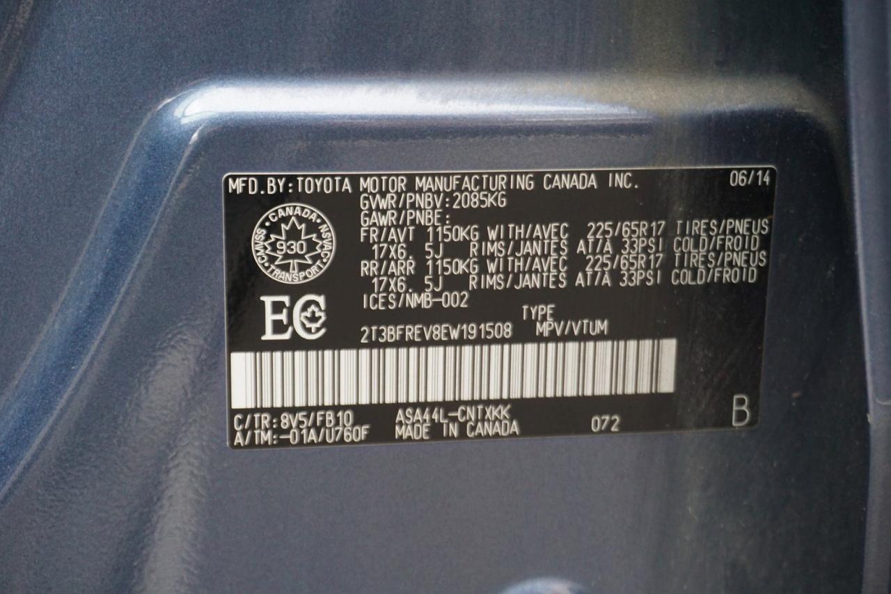 2014 Toyota RAV4 LE AWD CERTIFIERD BLUETOOTH CRUISE ALLOYS SIDE TURNING SIGNALS - Photo #28