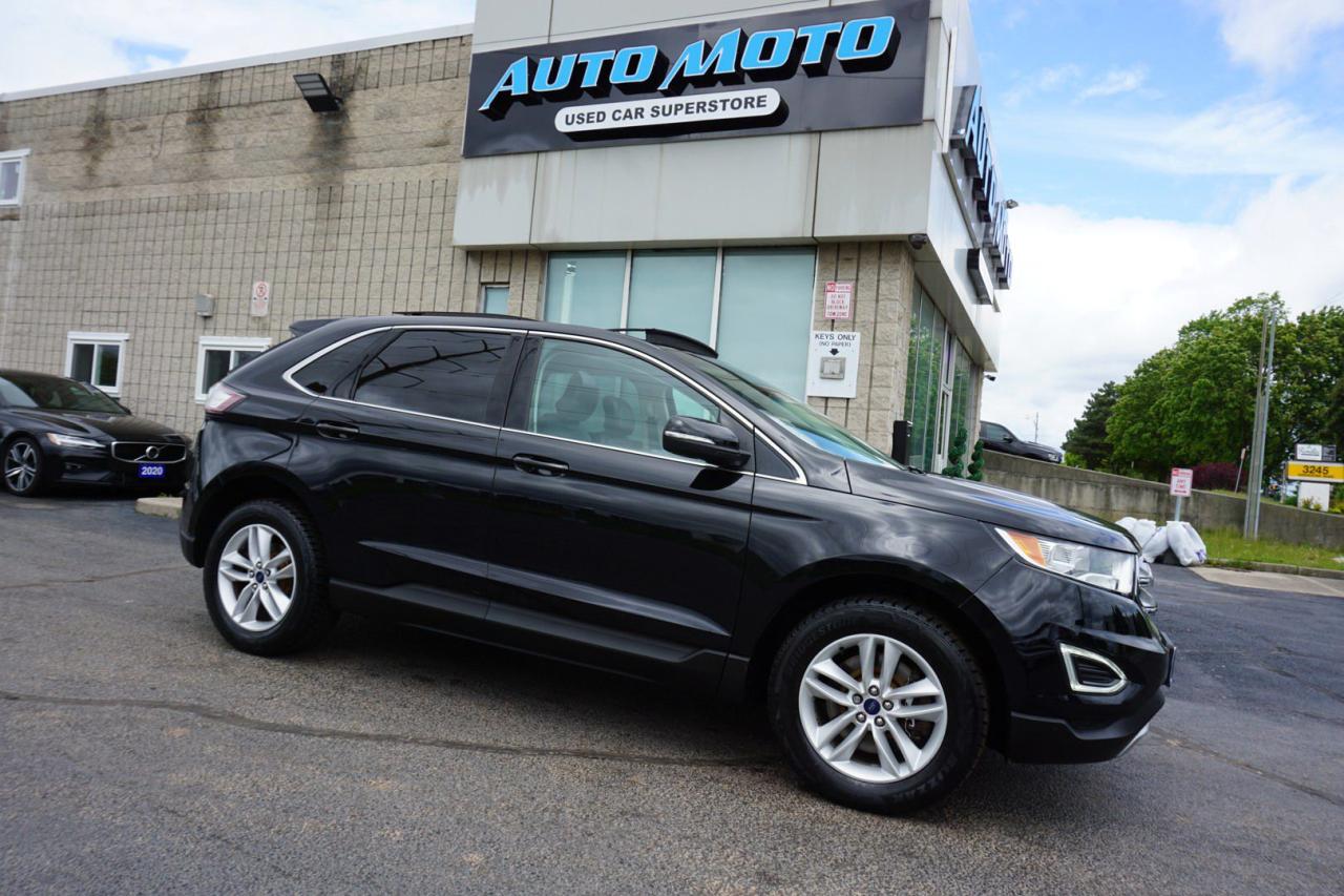 Used 2017 Ford Edge 3.5L V6 SEL AWD CERTIFIED *FORD MAINTAIN* NAV CAMERA P.ROOF BLUETOOTH HEATED SEATS SENSORS CRUISE ALLOYS for sale in Burlington, ON