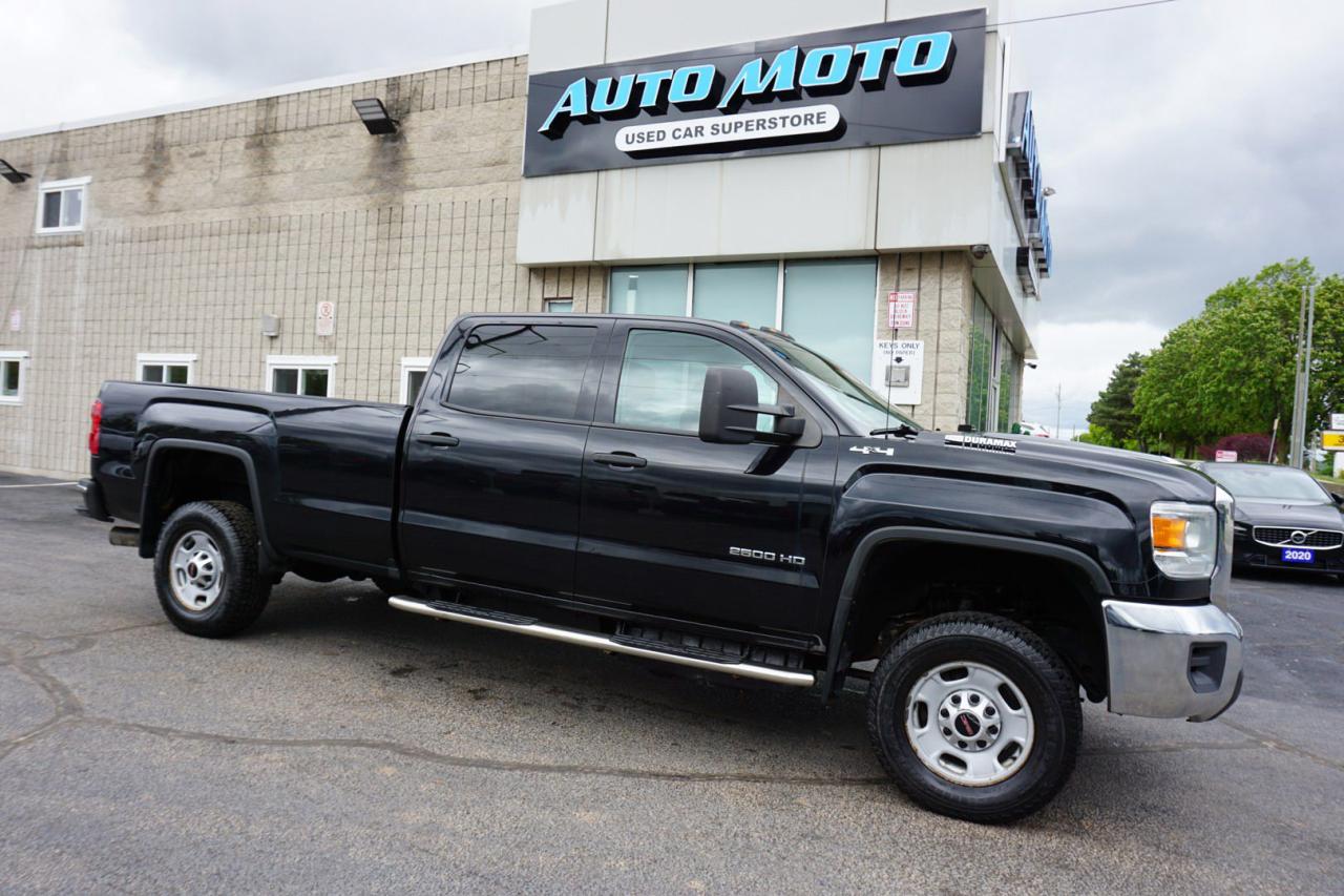 Used 2018 GMC Sierra 2500 HD 6.6L V8 DIESEL DURAMAX 4WD CREW *FREE ACCIDENT* CAMERA BLUETOOTH CRUISE RUNNING BOARDS for sale in Burlington, ON