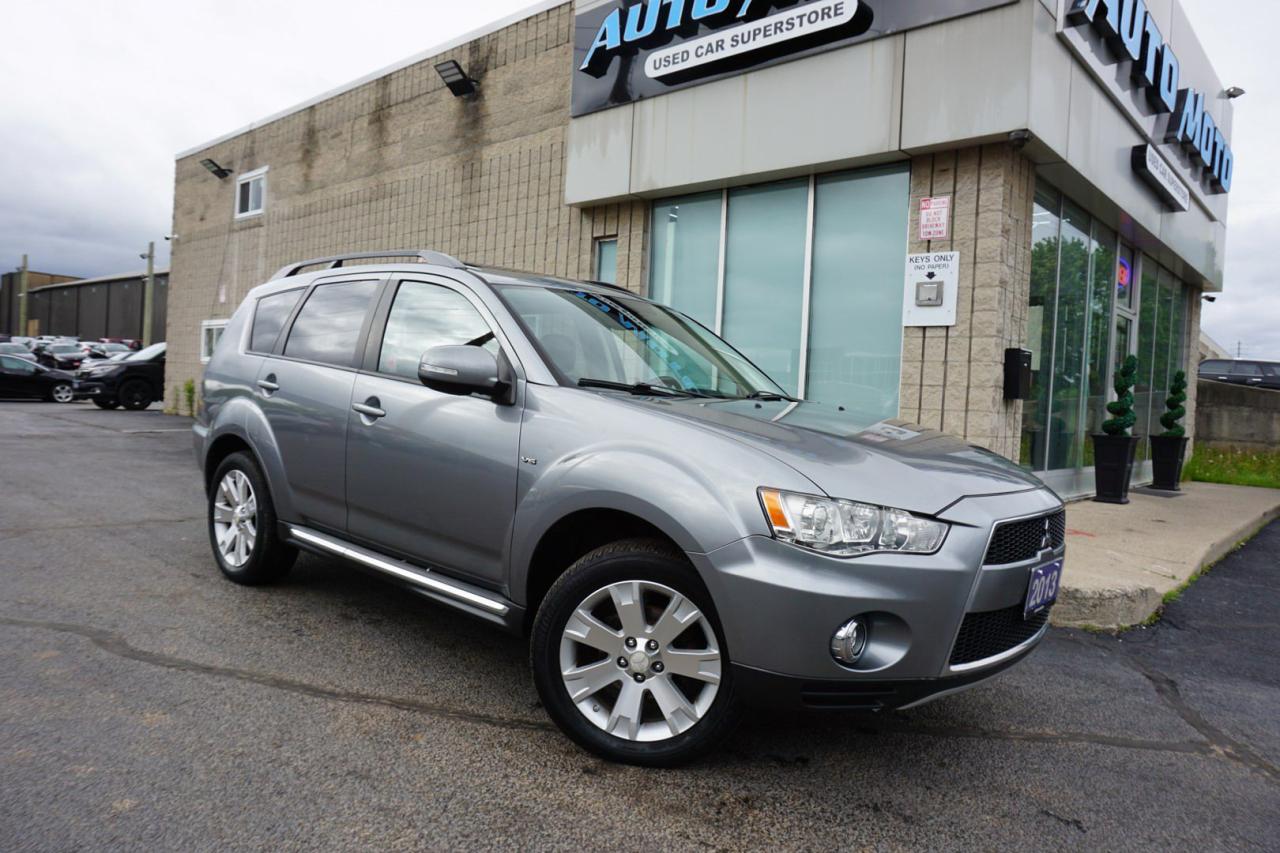 2013 Mitsubishi Outlander V6 GT S-AWC CERTIFIED *7SEATS*27 MITSUBISHI SERVICE* NAV CAMERA SUNROOF BLUETOOTH LEATHER HEATED SUNROOF CRUISE ALLOYS - Photo #8