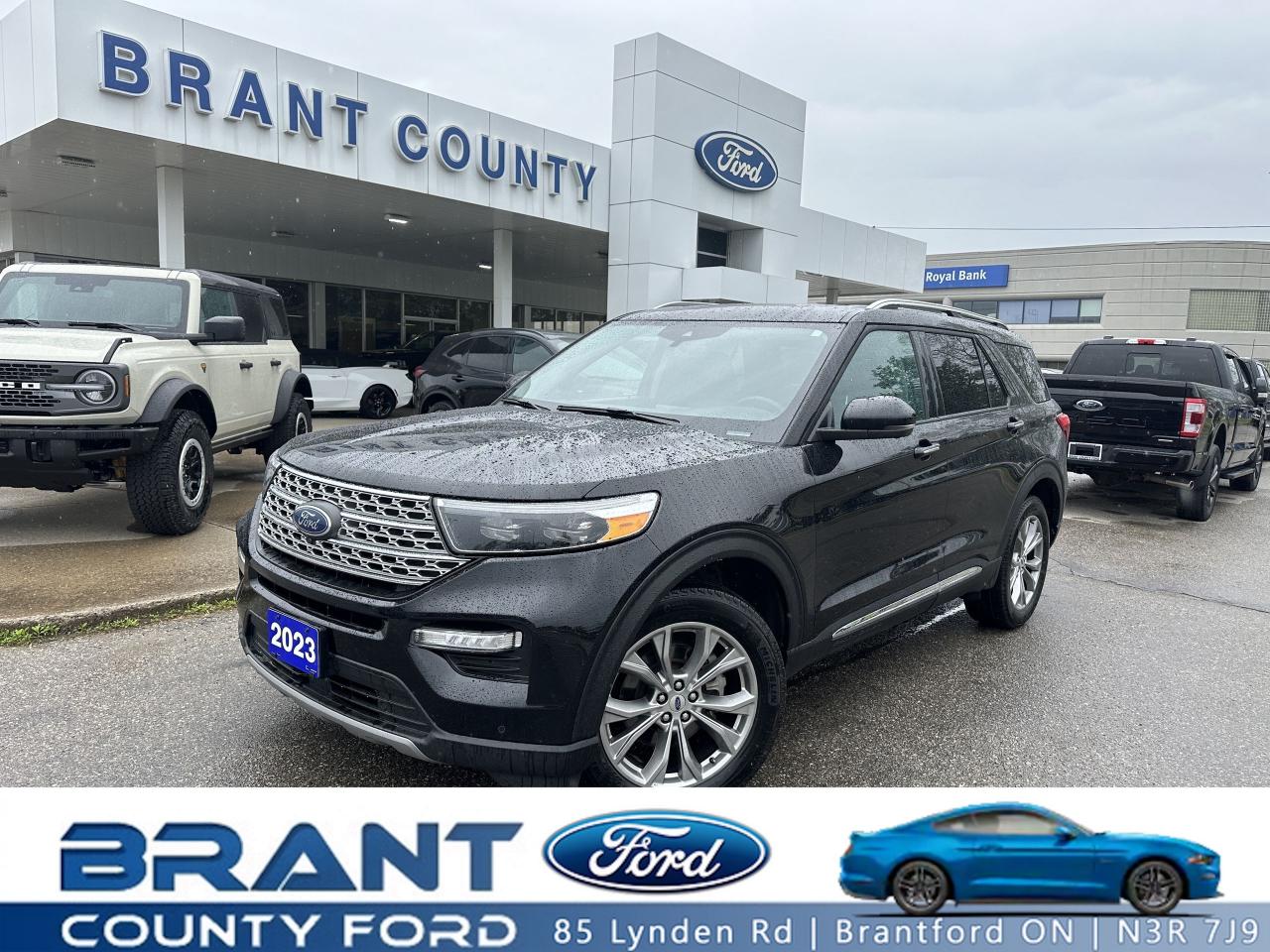 Used 2023 Ford Explorer LIMITED | MOONROOF | HEATED SEATS | REMOTE START | for sale in Brantford, ON