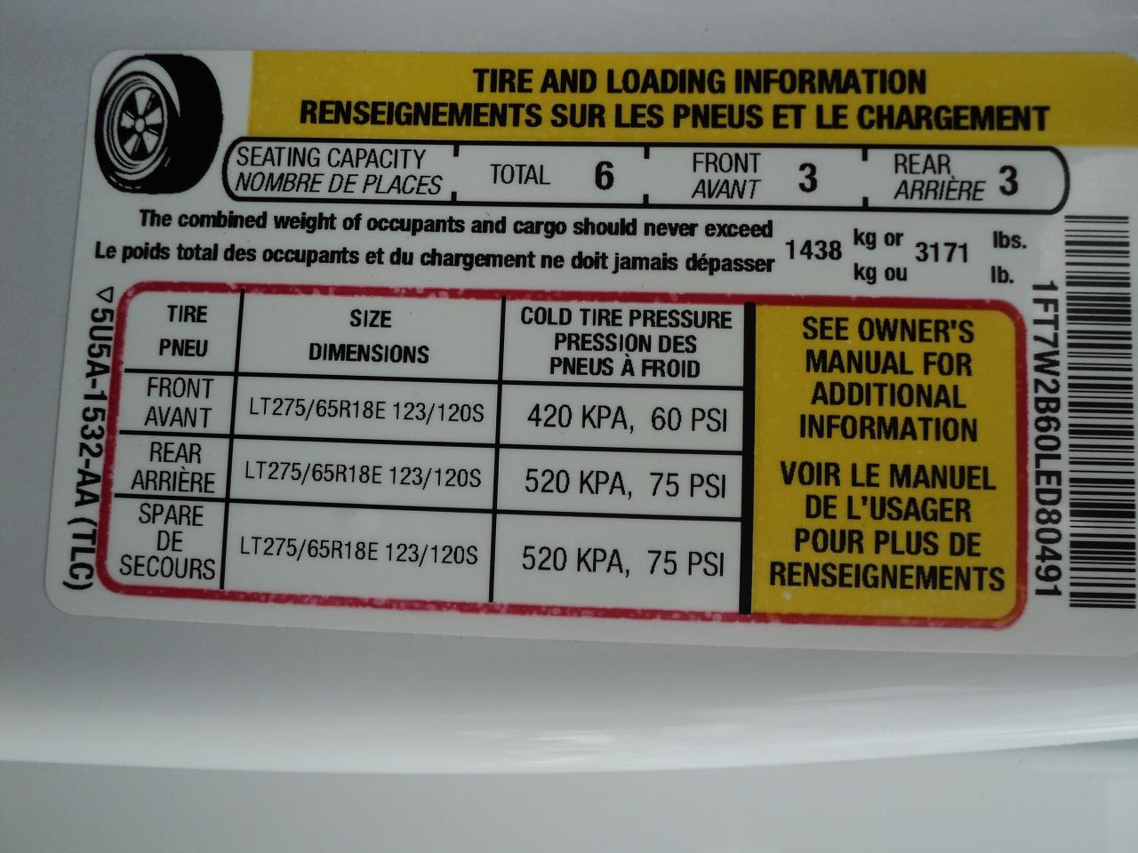 2020 Ford F-250 XLT CrewCab 4WD 6.2L8cylGas 6.75' Box BackUpCam - Photo #37