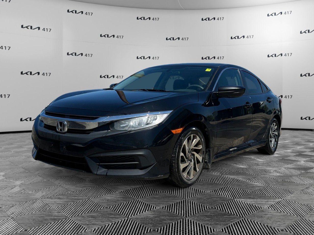Used 2016 Honda Civic Sedan EX CVT for sale in Gloucester, ON