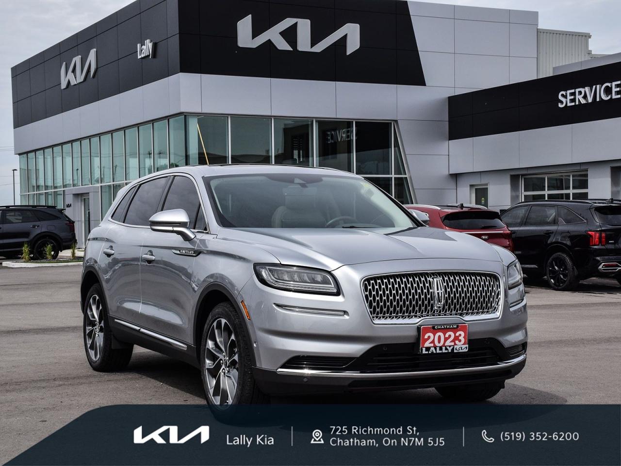 Used 2023 Lincoln Nautilus Reserve New Arrival | Clean CarFax | AWD | Loaded for sale in Chatham, ON