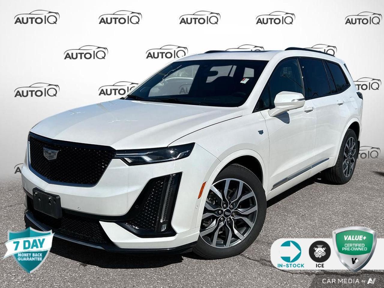 Recent Arrival!<br><br><br>2021 Cadillac XT6 Sport 4D Sport Utility 3.6L V6 DI VVT 9-Speed Automatic AWD<br><br>Awards:<br>  * IIHS Canada Top Safety Pick+<p></p>

<p>VALUE+ CERTIFIED PRE-OWNED VEHICLE</p>

<p>36-point Provincial Safety Inspection<br />
172-point inspection combined mechanical, aesthetic, functional inspection including a vehicle report card<br />
Warranty: 30 Days or 1500 KMS on mechanical safety-related items and extended plans are available<br />
Complimentary CARFAX Vehicle History Report<br />
2X Provincial safety standard for tire tread depth<br />
2X Provincial safety standard for brake pad thickness<br />
7 Day Money Back Guarantee*<br />
Market Value Report provided<br />
Complimentary 3 months SIRIUS XM satellite radio subscription on equipped vehicles<br />
Complimentary wash and vacuum<br />
Vehicle scanned for open recall notifications from manufacturer</p>

<p>SPECIAL NOTE: This vehicle is reserved for AutoIQs retail customers only. Please, No dealer calls. Errors & omissions excepted.</p>

<p>*As-traded, specialty or high-performance vehicles are excluded from the 7-Day Money Back Guarantee Program (including, but not limited to Ford Shelby, Ford mustang GT, Ford Raptor, Chevrolet Corvette, Camaro 2SS, Camaro ZL1, V-Series Cadillac, Dodge/Jeep SRT, Hyundai N Line, all electric models)</p>
