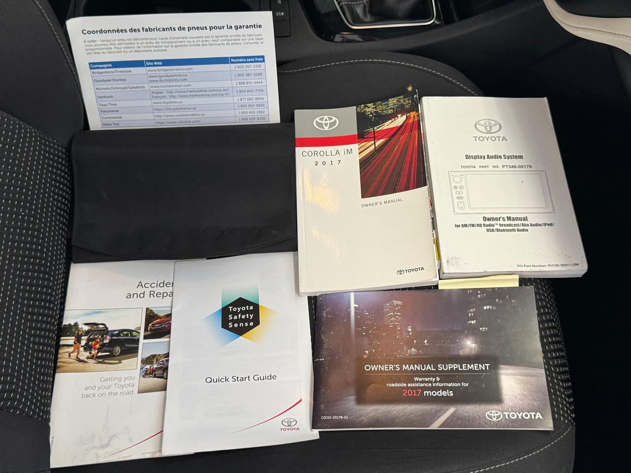 2017 Toyota Corolla iM New Tires+Camera+Heated Seats+Tinted+ACCIDENT FREE Photo