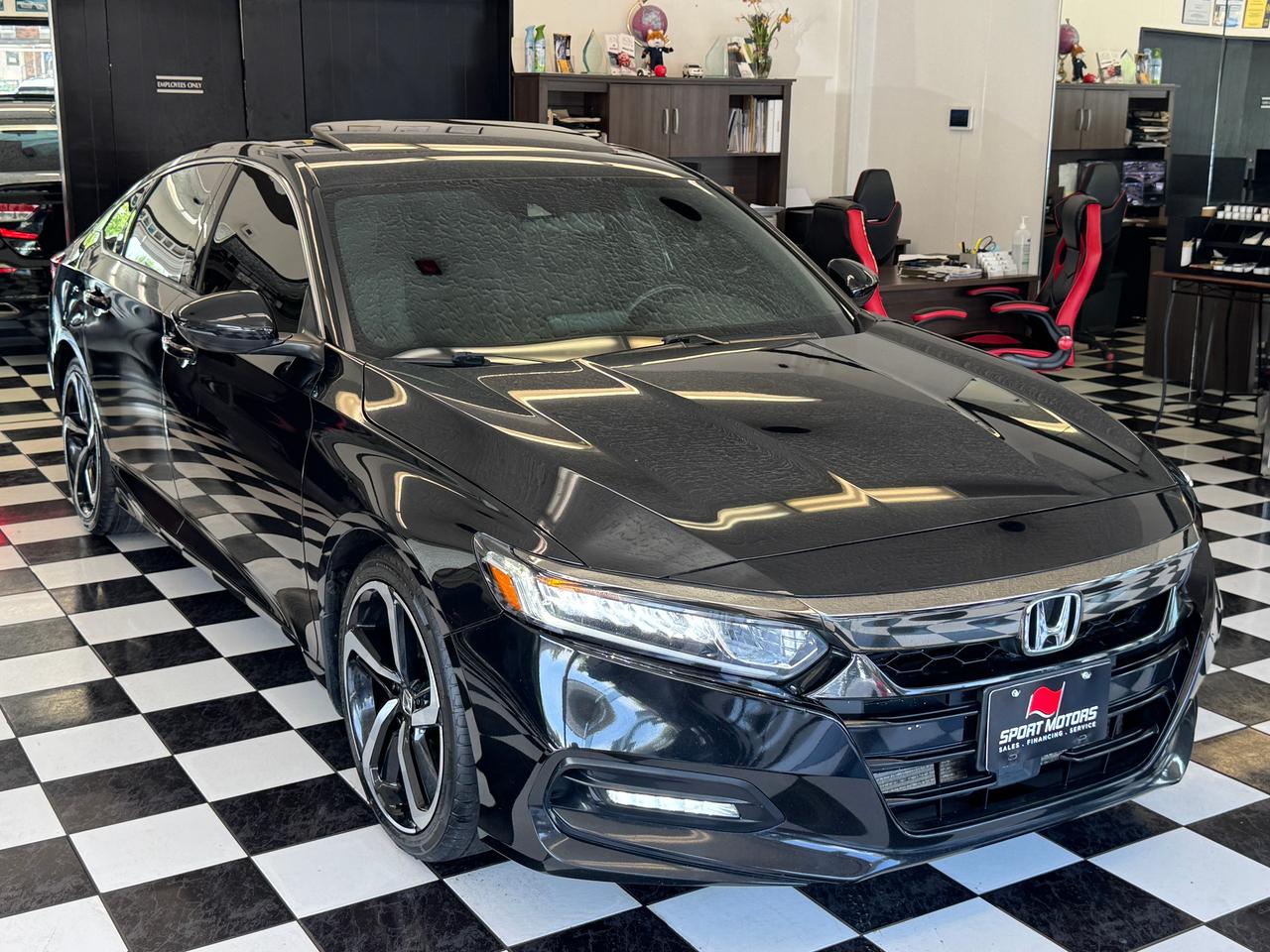 2018 Honda Accord Sport+New Tires+Brakes+Roof+LKA+ACCIDENT FREE Photo