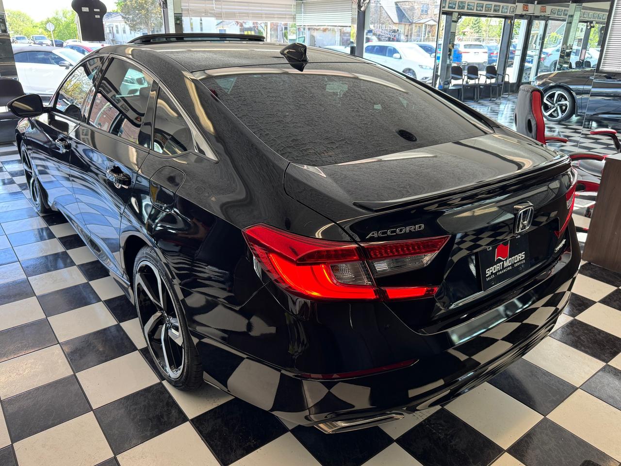 2018 Honda Accord Sport+New Tires+Brakes+Roof+LKA+ACCIDENT FREE Photo