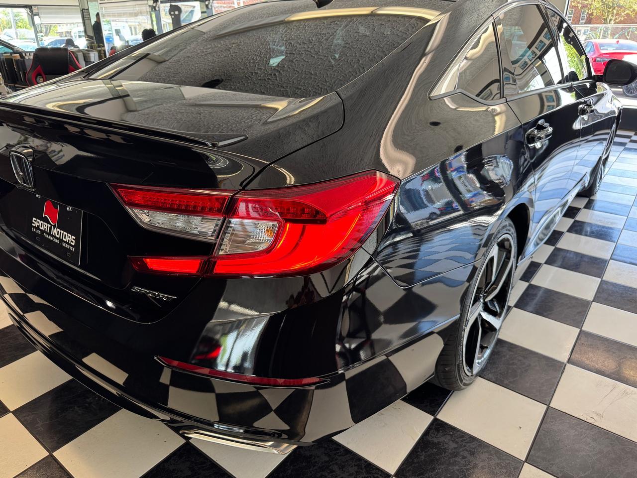 2018 Honda Accord Sport+New Tires+Brakes+Roof+LKA+ACCIDENT FREE Photo