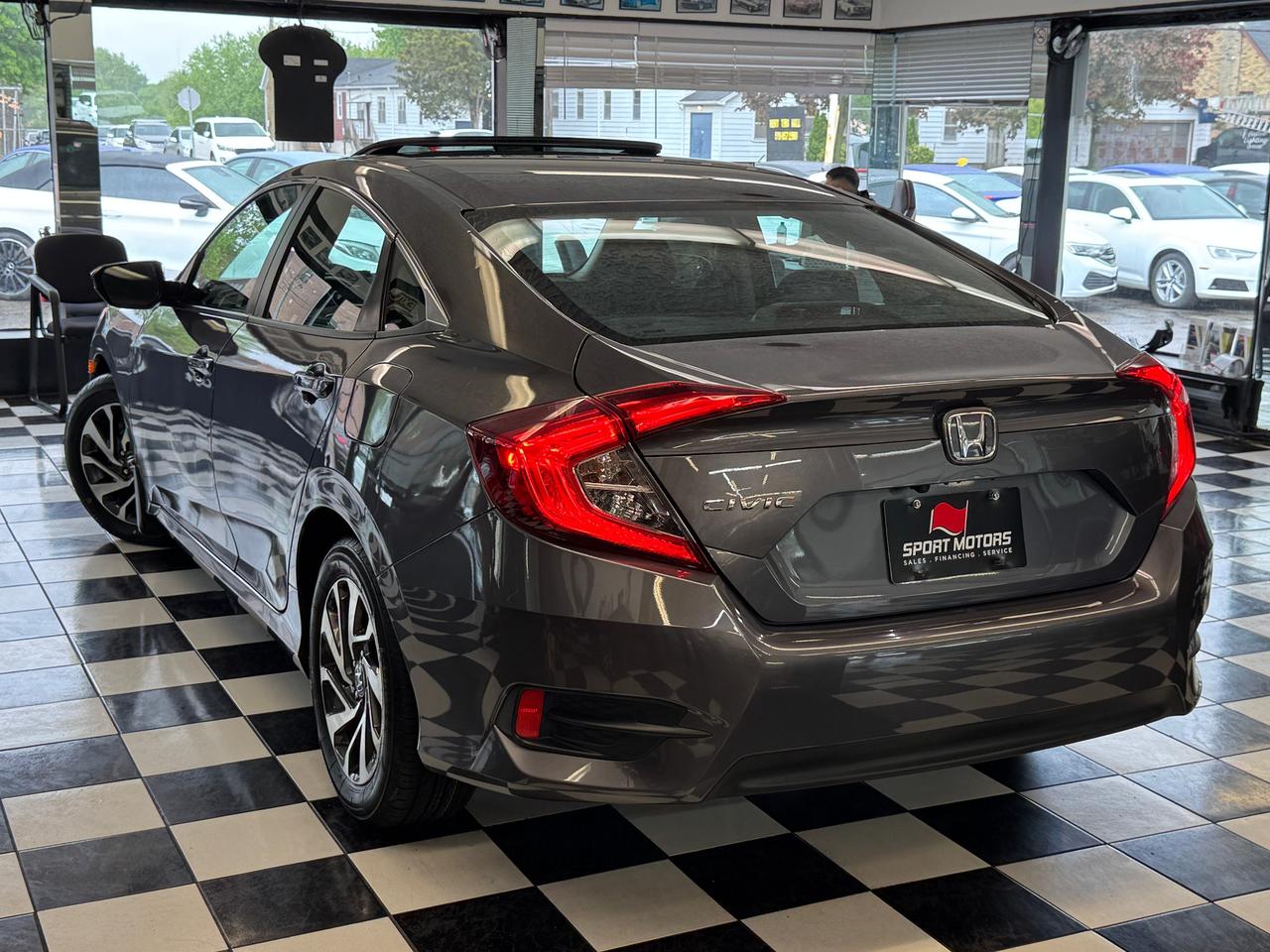 2018 Honda Civic EX+New Tires+Roof+Adaptive Cruise+CLEAN CARFAX Photo