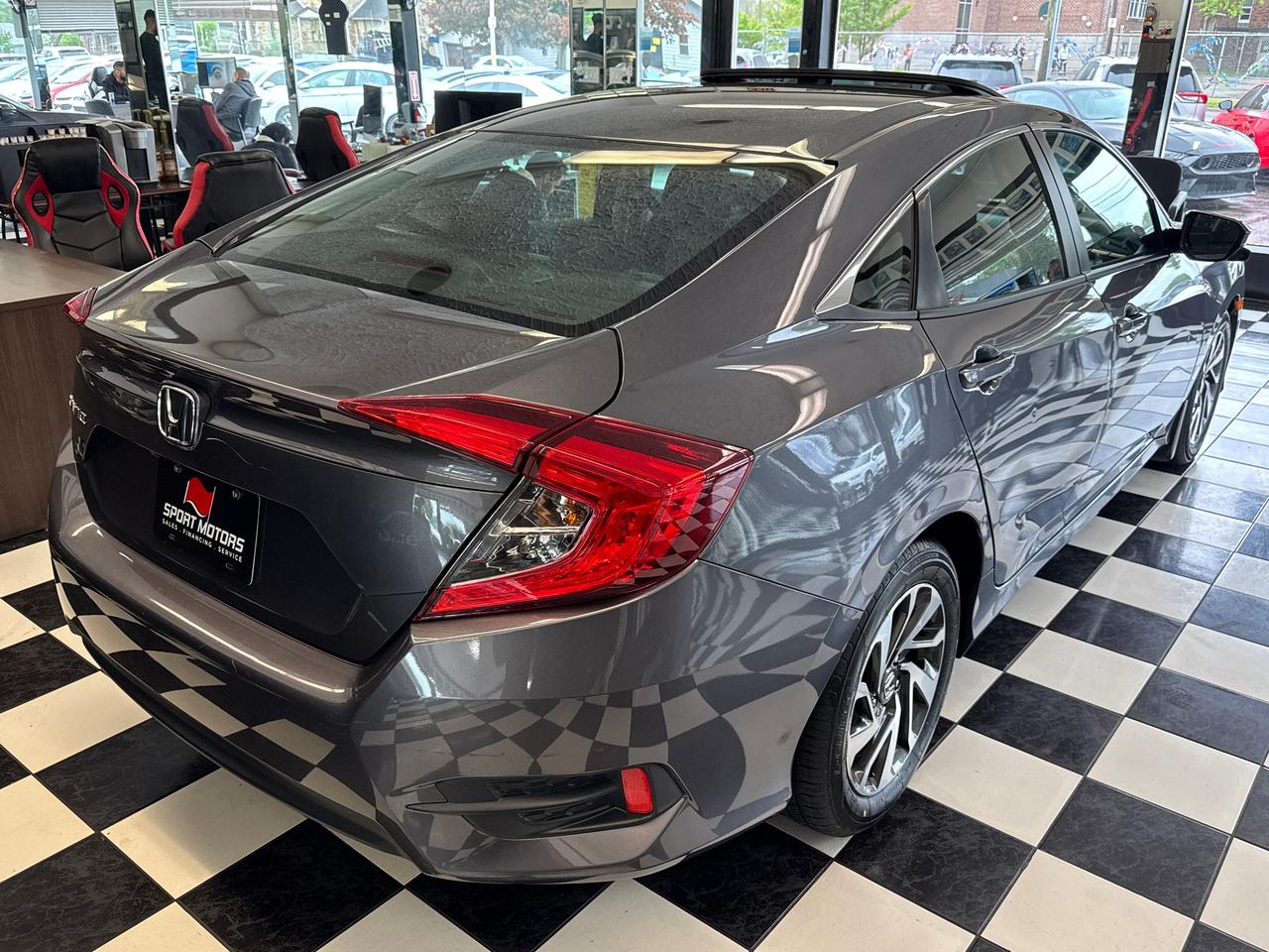 2018 Honda Civic EX+New Tires+Roof+Adaptive Cruise+CLEAN CARFAX Photo
