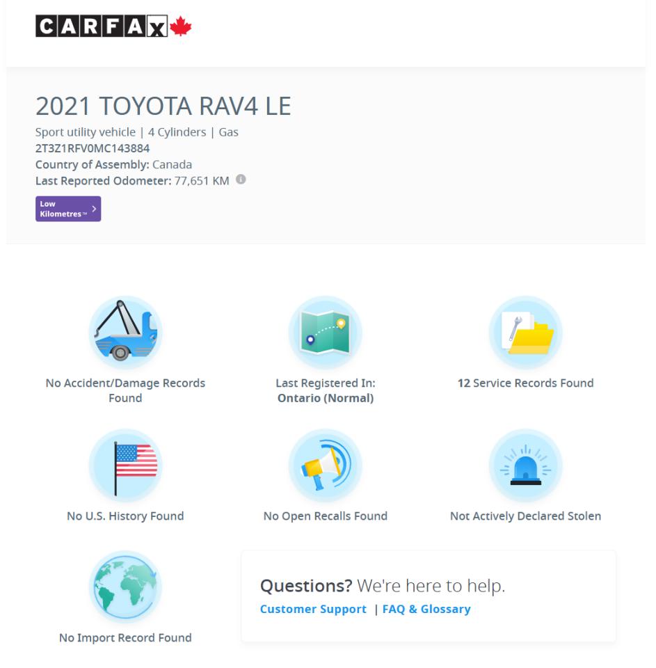 2021 Toyota RAV4 LE+Adaptive Cruise+LaneKeep+ApplePlay+CLEAN CARFAX Photo4