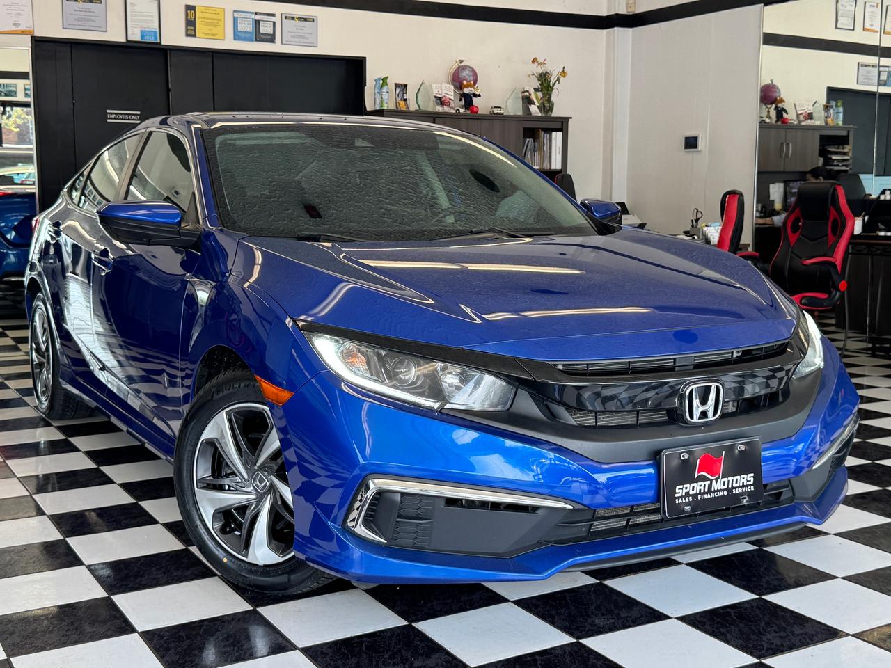2019 Honda Civic LX+New Tires+Adaptive Cruise+CLEAN CARFAX Photo