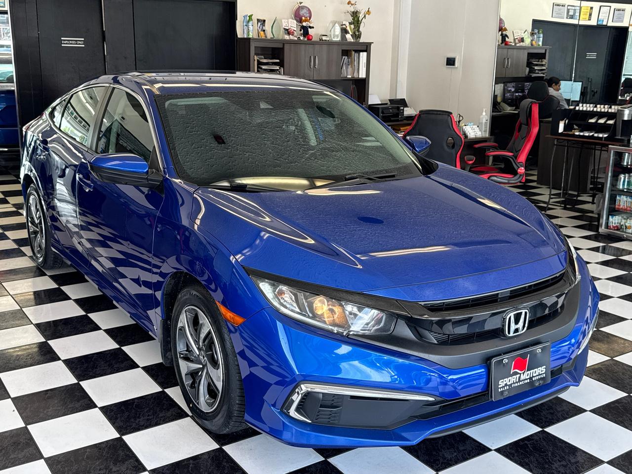 2019 Honda Civic LX+New Tires+Adaptive Cruise+CLEAN CARFAX Photo