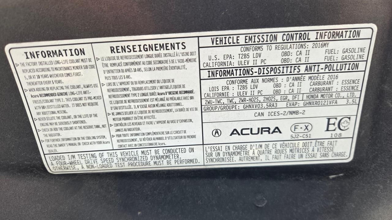 2016 Acura TLX V6 Elite - Photo #25