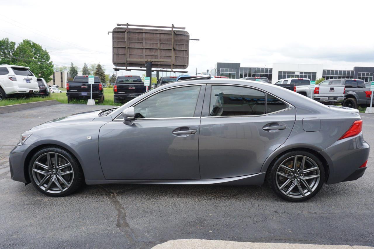 2017 Lexus IS 350 F-SPORT LUXURY AWD CERTIFIED NAV CAMERA BLUETOOTH LEATHER HEAT/COOL SEATS SUNROOF CRUISE ALLOYS - Photo #3