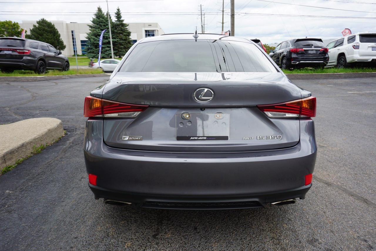 2017 Lexus IS 350 F-SPORT LUXURY AWD CERTIFIED NAV CAMERA BLUETOOTH LEATHER HEAT/COOL SEATS SUNROOF CRUISE ALLOYS - Photo #5