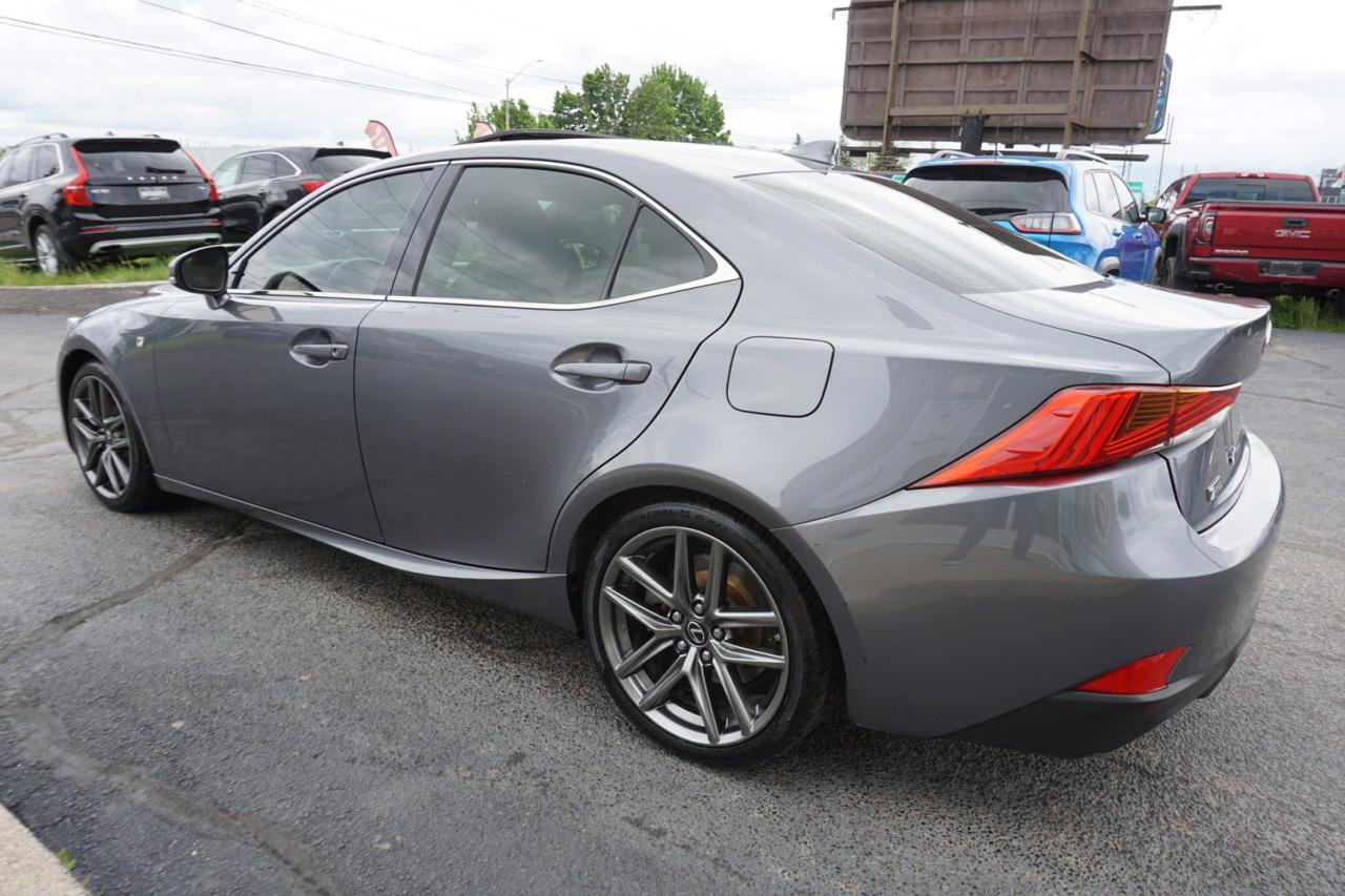 2017 Lexus IS 350 F-SPORT LUXURY AWD CERTIFIED NAV CAMERA BLUETOOTH LEATHER HEAT/COOL SEATS SUNROOF CRUISE ALLOYS - Photo #4