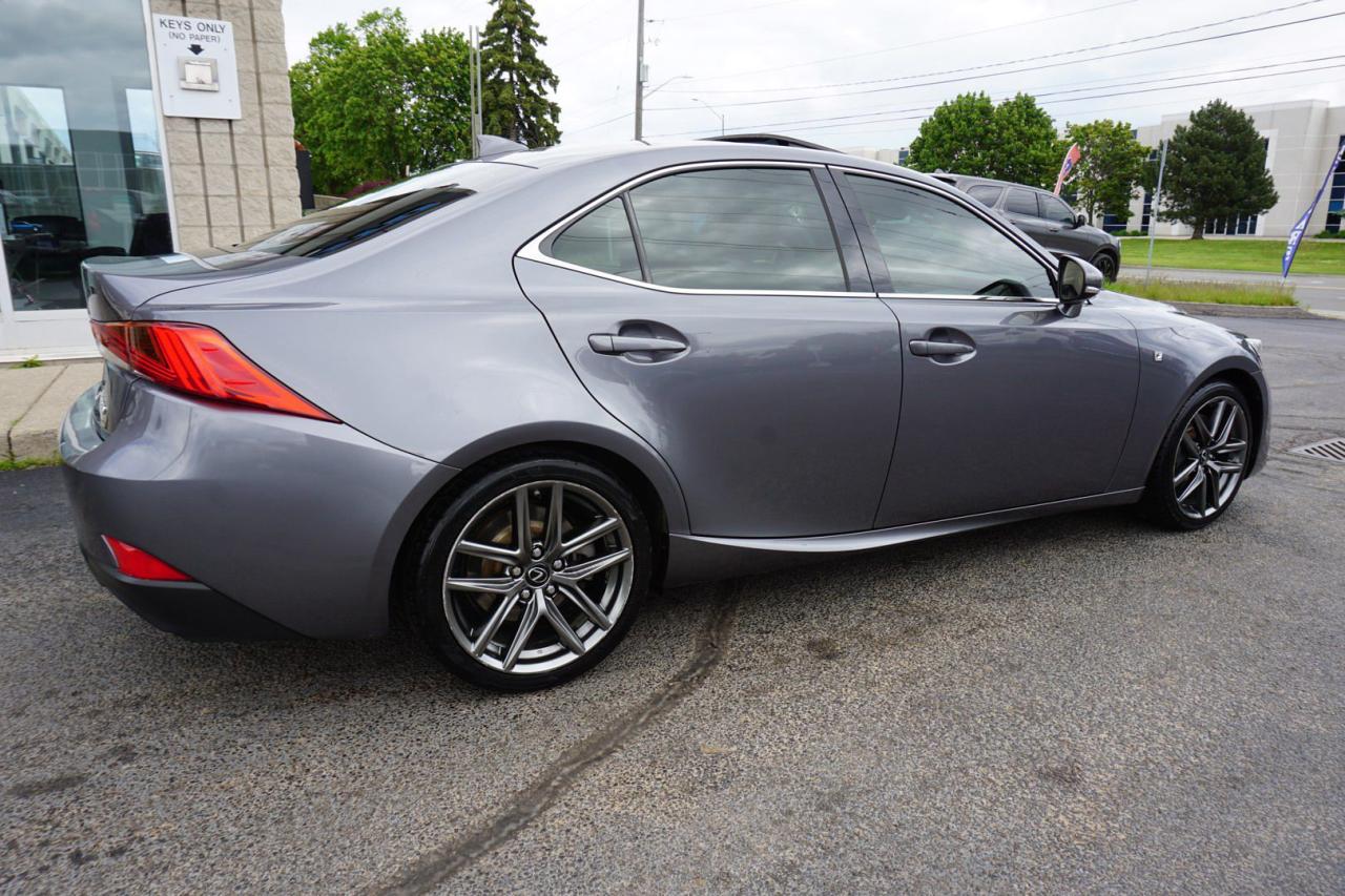 2017 Lexus IS 350 F-SPORT LUXURY AWD CERTIFIED NAV CAMERA BLUETOOTH LEATHER HEAT/COOL SEATS SUNROOF CRUISE ALLOYS - Photo #6
