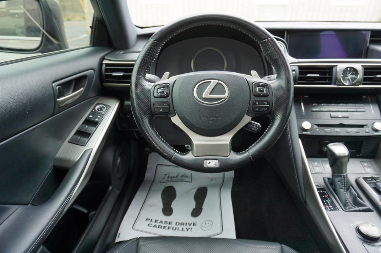 2017 Lexus IS 350 F-SPORT LUXURY AWD CERTIFIED NAV CAMERA BLUETOOTH LEATHER HEAT/COOL SEATS SUNROOF CRUISE ALLOYS - Photo #10