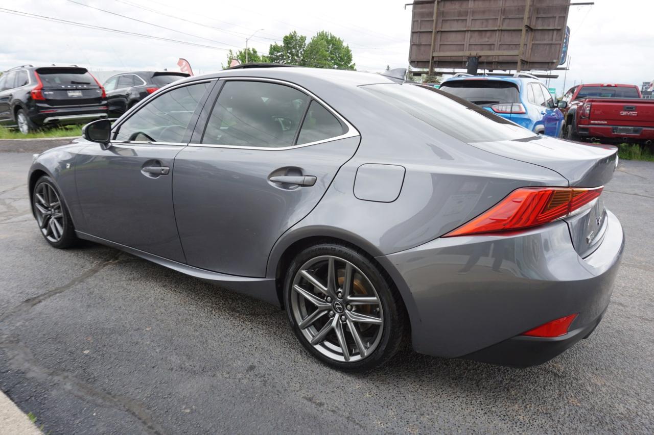 2017 Lexus IS 350 F-SPORT LUXURY AWD CERTIFIED NAV CAMERA BLUETOOTH LEATHER HEAT/COOL SEATS SUNROOF CRUISE ALLOYS - Photo #4