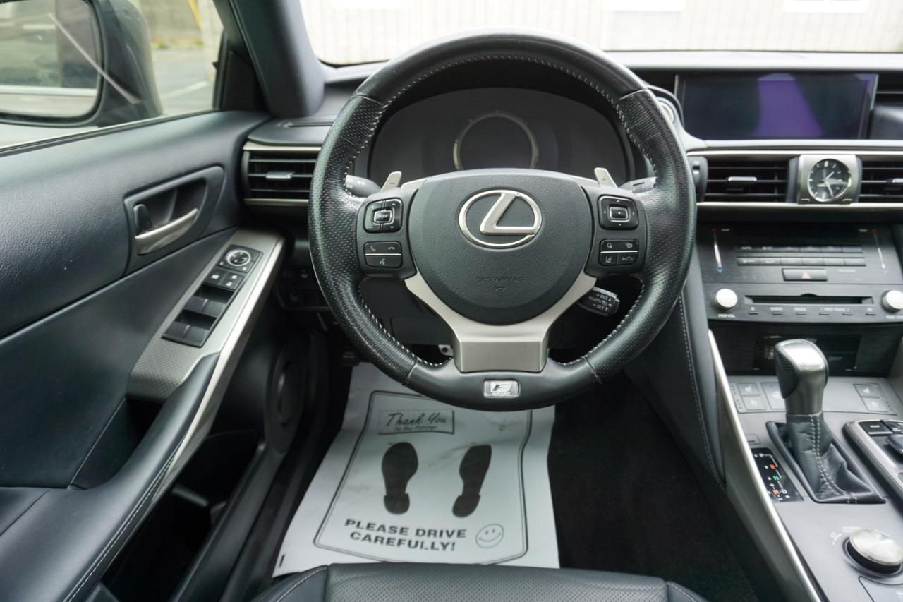 2017 Lexus IS 350 F-SPORT LUXURY AWD CERTIFIED NAV CAMERA BLUETOOTH LEATHER HEAT/COOL SEATS SUNROOF CRUISE ALLOYS - Photo #10