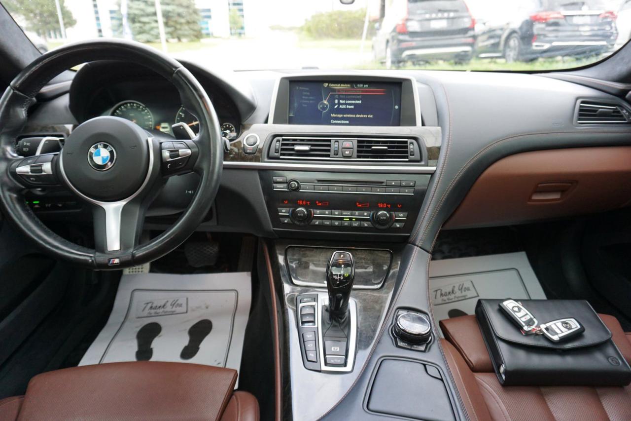 2015 BMW 6 Series Gran Coupe 640i AWD CERTIFIED M-PKG *2nd SET WINTER* NAVI CAMERA BLUETOOTH HEATED 4 LEATHER SUNROOF SUNROOF CRUISE ALLOYS - Photo #19