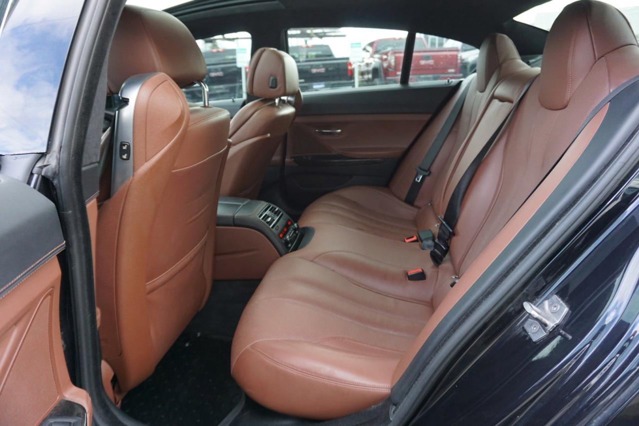 2015 BMW 6 Series Gran Coupe 640i AWD CERTIFIED M-PKG *2nd SET WINTER* NAVI CAMERA BLUETOOTH HEATED 4 LEATHER SUNROOF SUNROOF CRUISE ALLOYS - Photo #23
