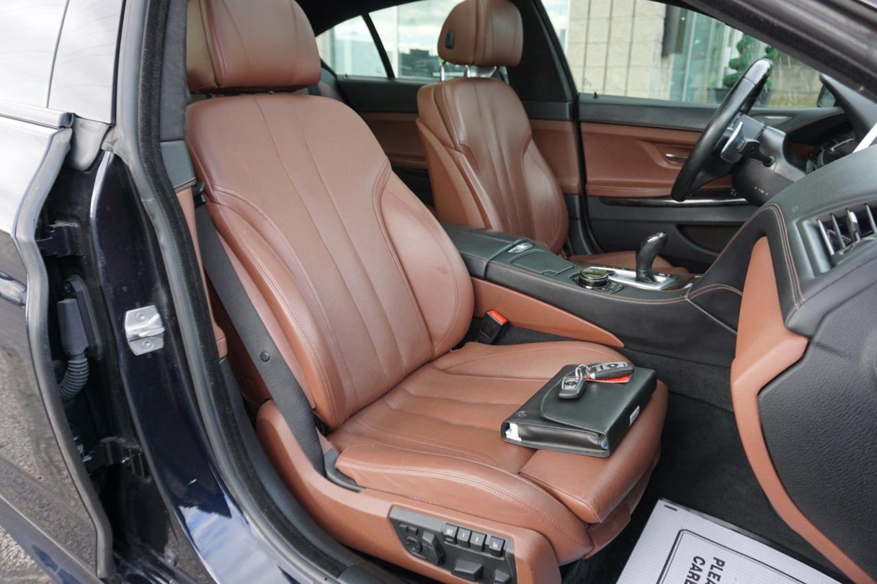 2015 BMW 6 Series Gran Coupe 640i AWD CERTIFIED M-PKG *2nd SET WINTER* NAVI CAMERA BLUETOOTH HEATED 4 LEATHER SUNROOF SUNROOF CRUISE ALLOYS - Photo #26