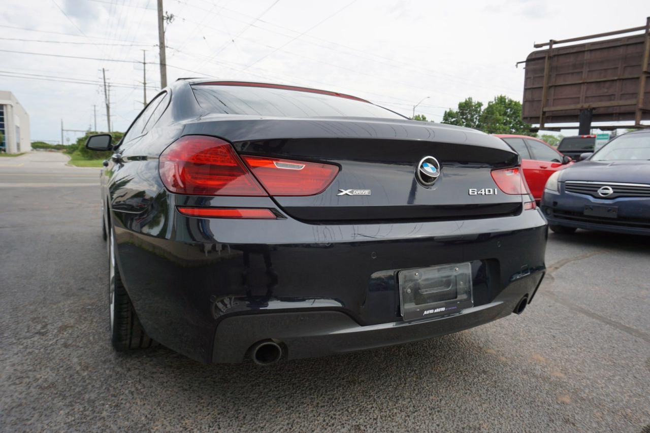 2015 BMW 6 Series Gran Coupe 640i AWD CERTIFIED M-PKG *2nd SET WINTER* NAVI CAMERA BLUETOOTH HEATED 4 LEATHER SUNROOF SUNROOF CRUISE ALLOYS - Photo #5