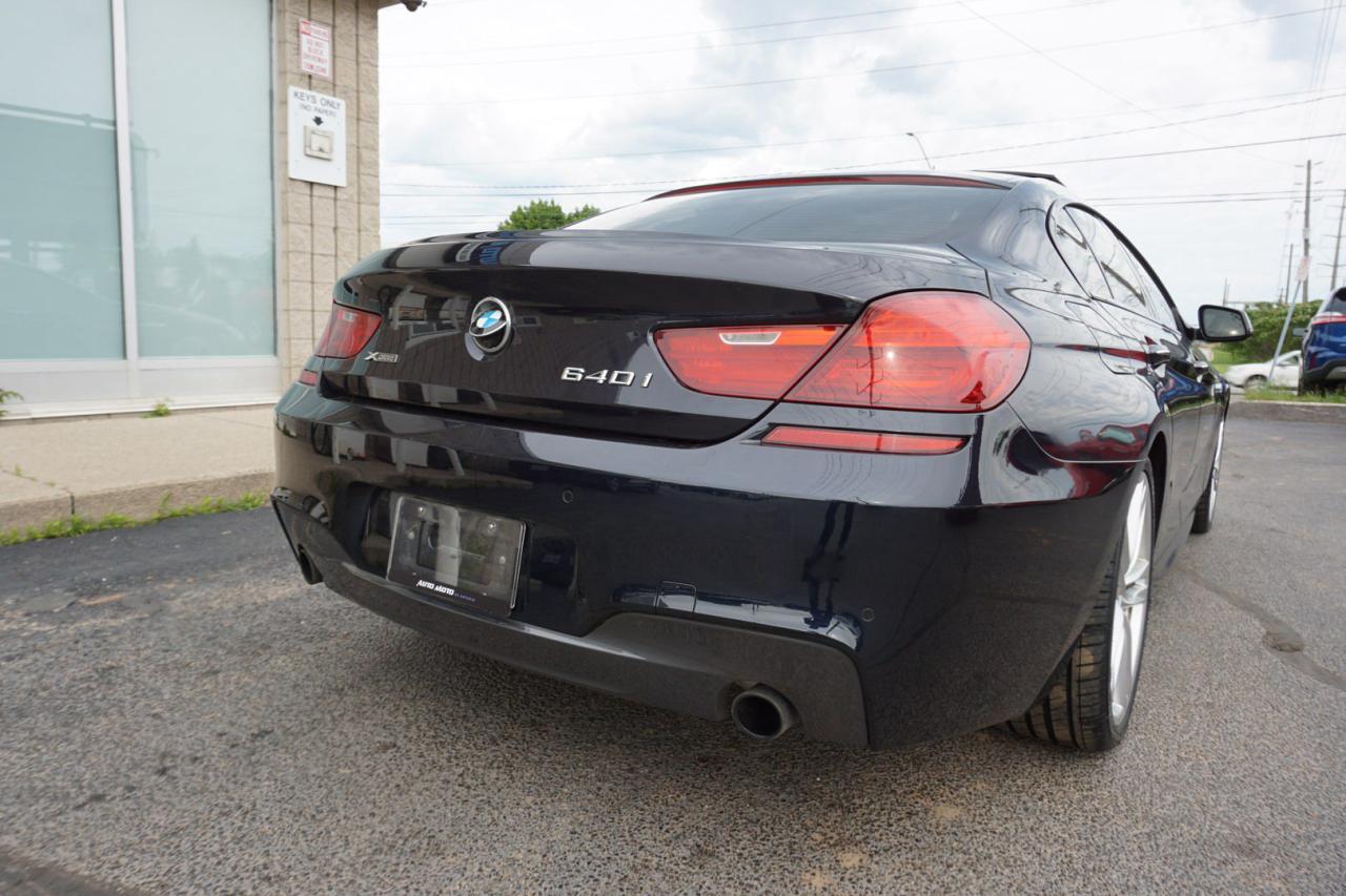 2015 BMW 6 Series Gran Coupe 640i AWD CERTIFIED M-PKG *2nd SET WINTER* NAVI CAMERA BLUETOOTH HEATED 4 LEATHER SUNROOF SUNROOF CRUISE ALLOYS - Photo #6