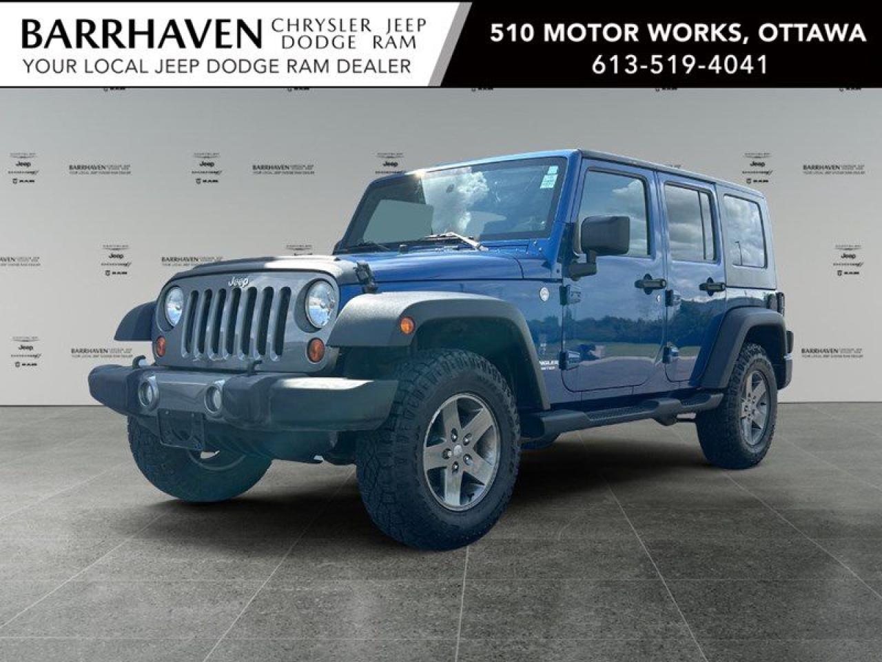Used 2010 Jeep Wrangler Unlimited 4X4 Mountain for sale in Ottawa, ON