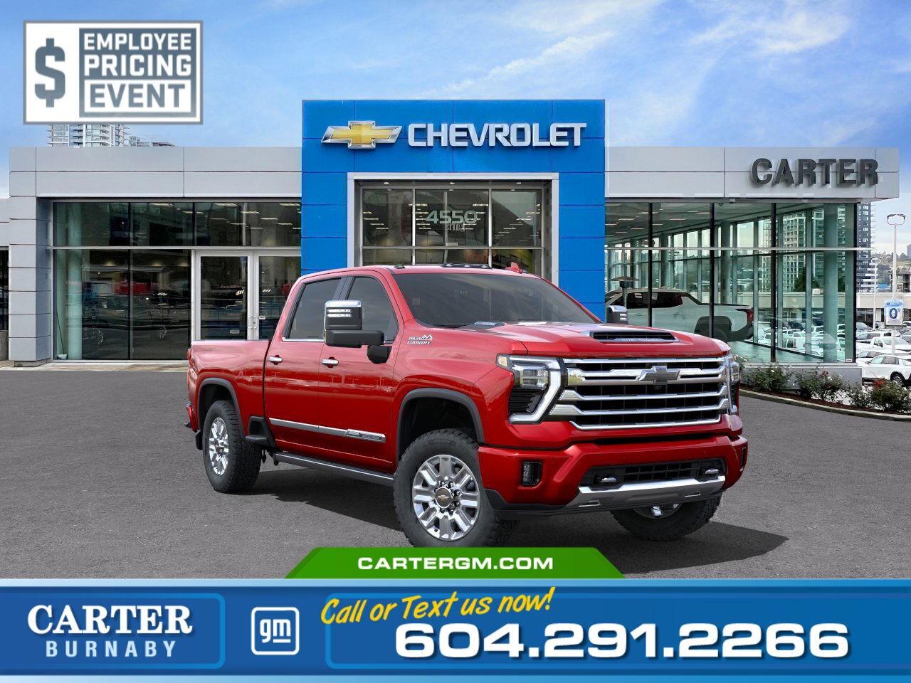 New 2025 Chevrolet Silverado 3500HD HIGH COUNTRY 4WD | SUSPENSION PACKAGE for sale in Burnaby, BC