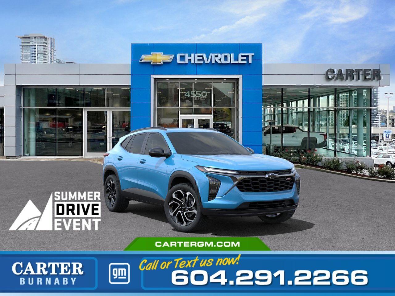 New 2025 Chevrolet Trax 2RS | Test Drive  Yours Today! for sale in Burnaby, BC