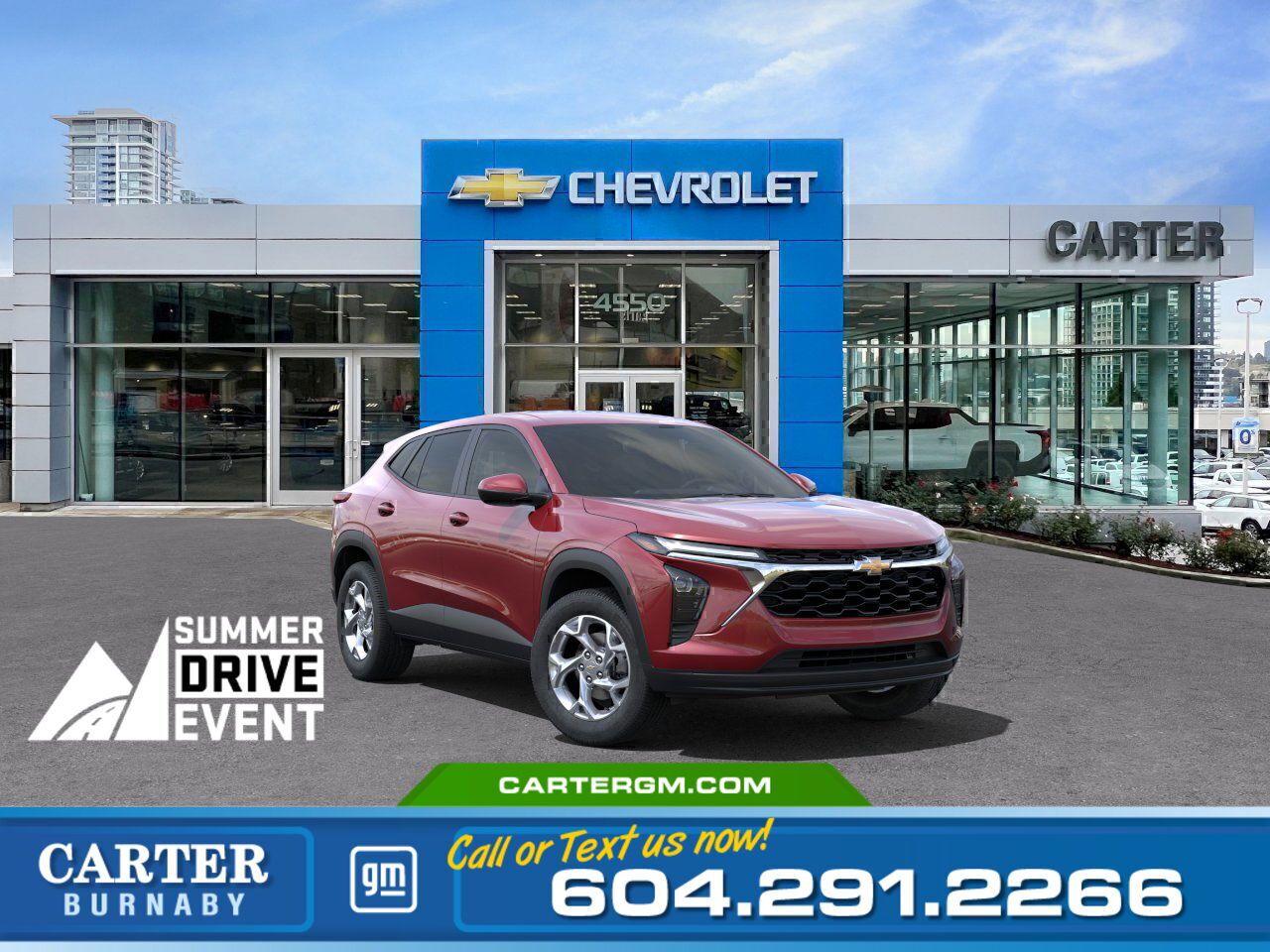 New 2025 Chevrolet Trax 1LS | Test Drive Yours Today! for sale in Burnaby, BC
