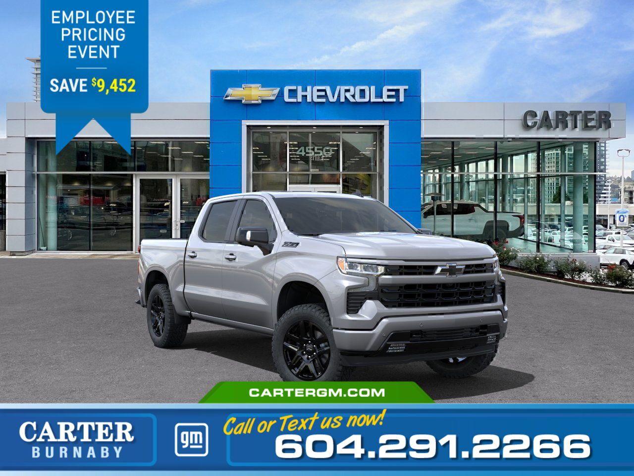 New 2025 Chevrolet Silverado 1500  for sale in Burnaby, BC