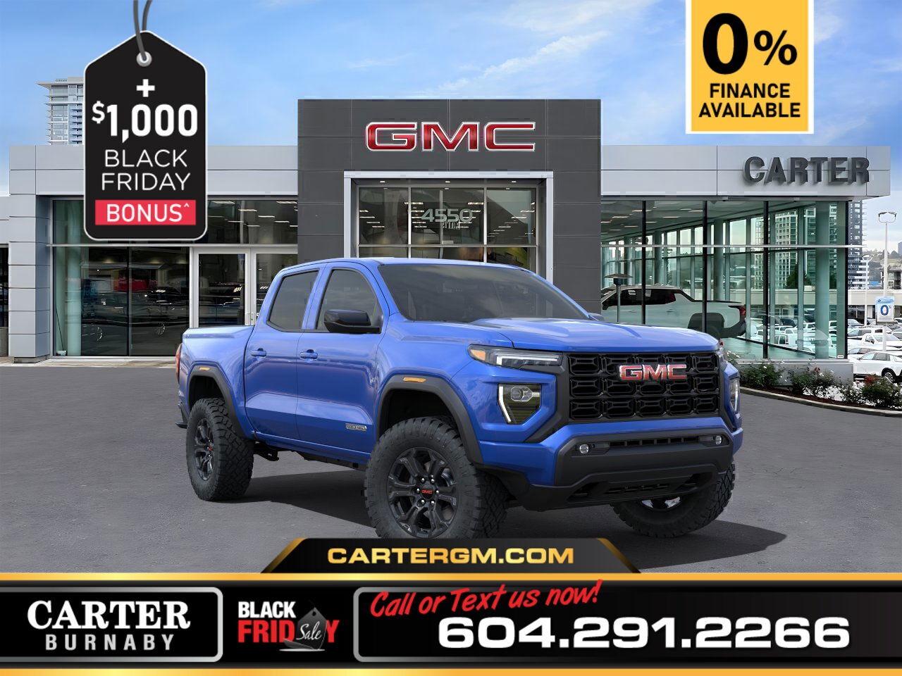 New 2025 GMC Canyon ELEVATION 4WD | 2.7L TURBOMAX ENG/TRAILERING SYS for sale in Burnaby, BC