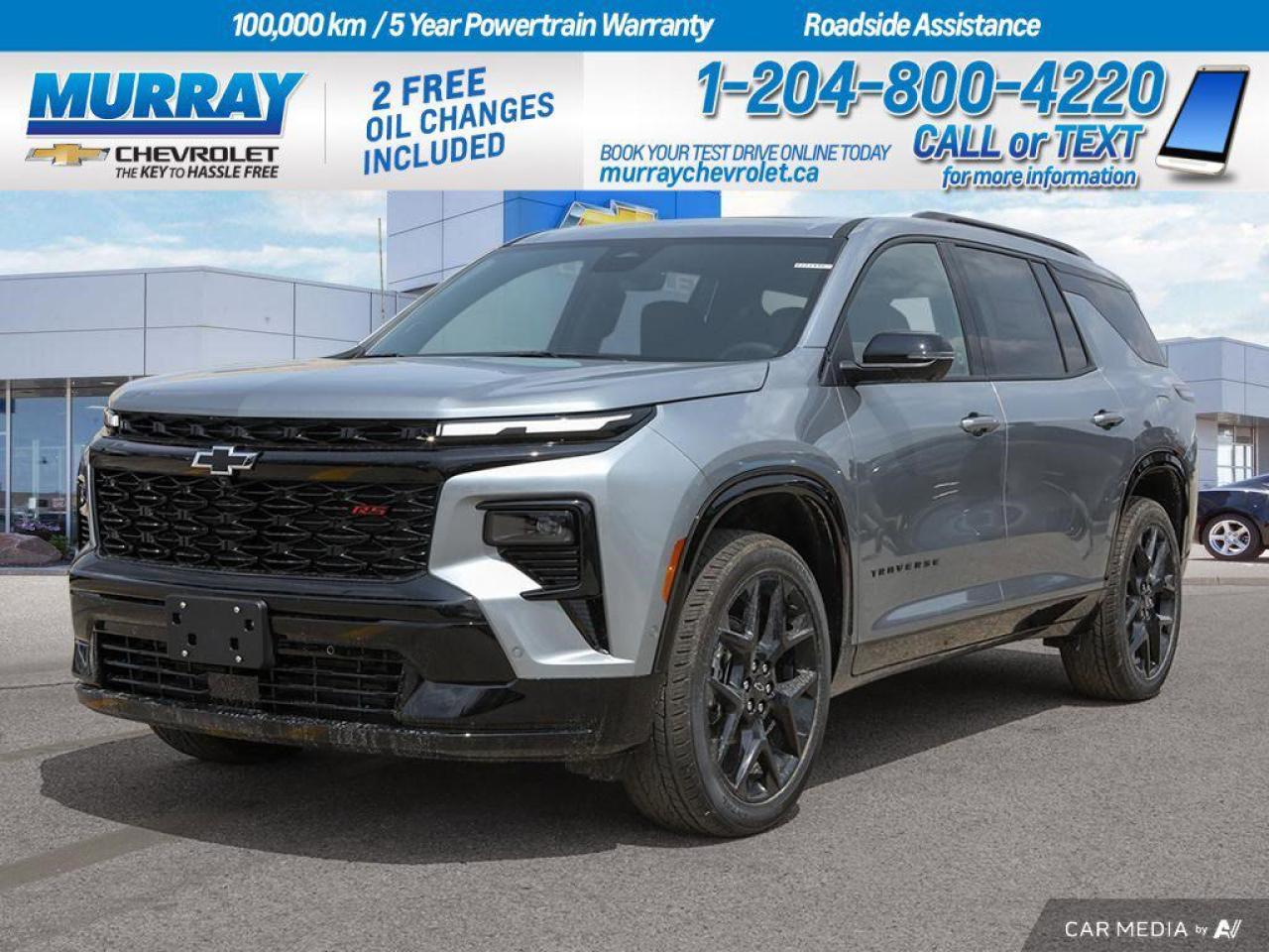 New 2025 Chevrolet Traverse RS for sale in Winnipeg, MB