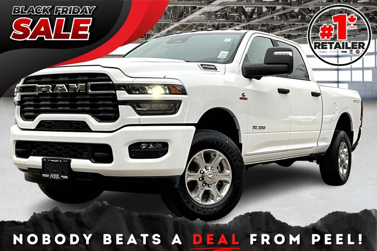 New 2025 RAM 2500 BIG HORN CREW | Lvl 2 | Sport App Pkg | Diesel for sale in Mississauga, ON