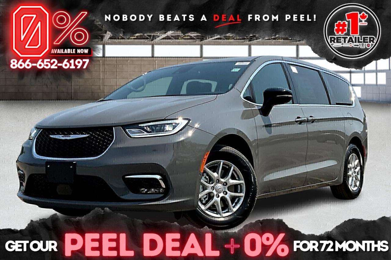 New 2025 Chrysler Pacifica Leather | Uconnect Family | Safety | Sunroof | Nav for sale in Mississauga, ON