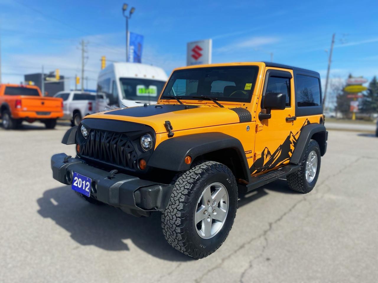 Used 2012 Jeep Wrangler Sport 4X4 for sale in Barrie, ON