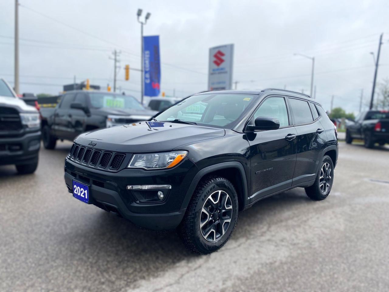 Used 2021 Jeep Compass Upland 4x4 ~Heated Seats/Wheel ~Bluetooth ~Camera for sale in Barrie, ON