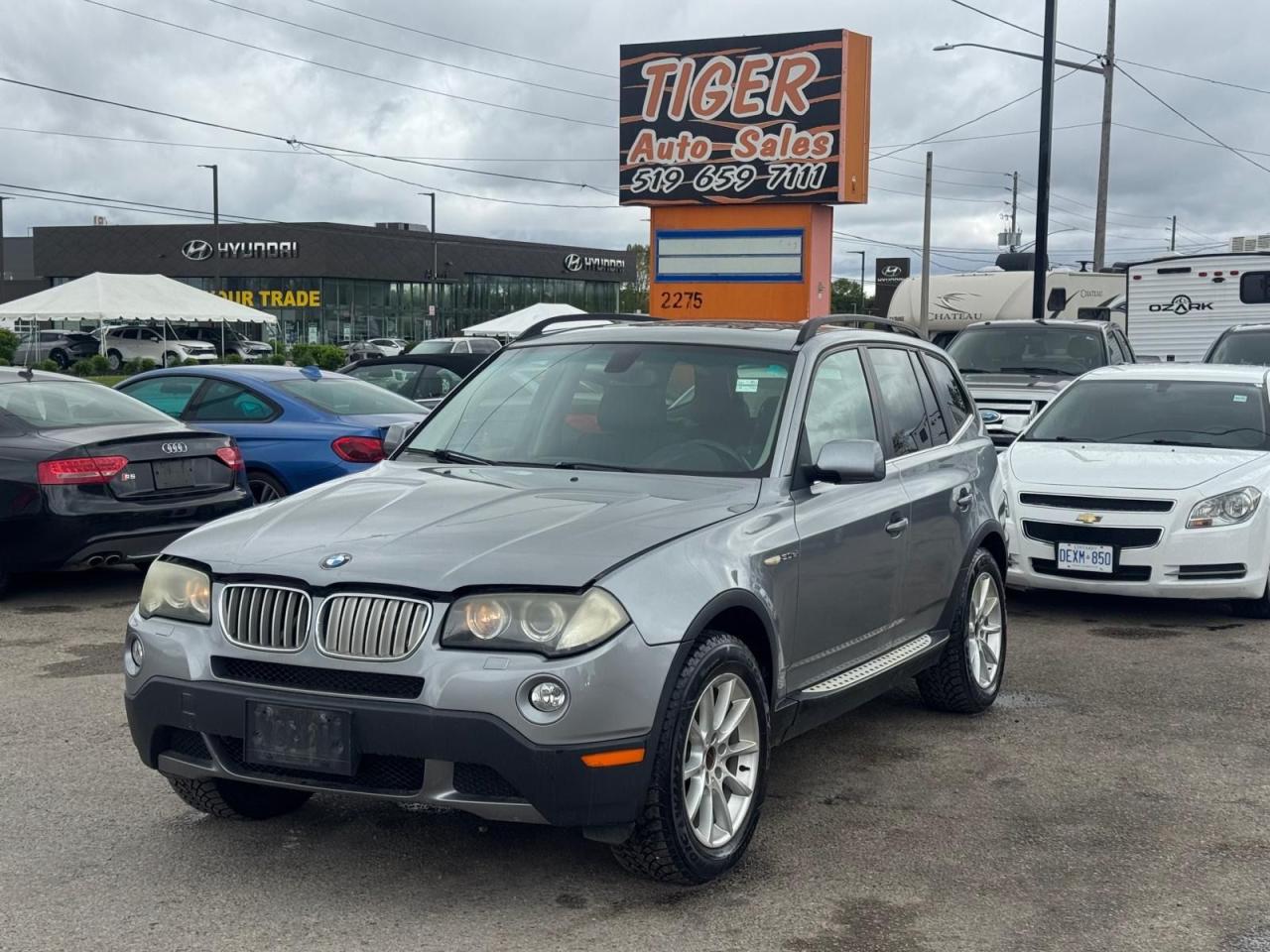 2008 BMW X3 3.0Si, LEATHER, SUNROOF, AWD, ONLY 182KMS, AS IS