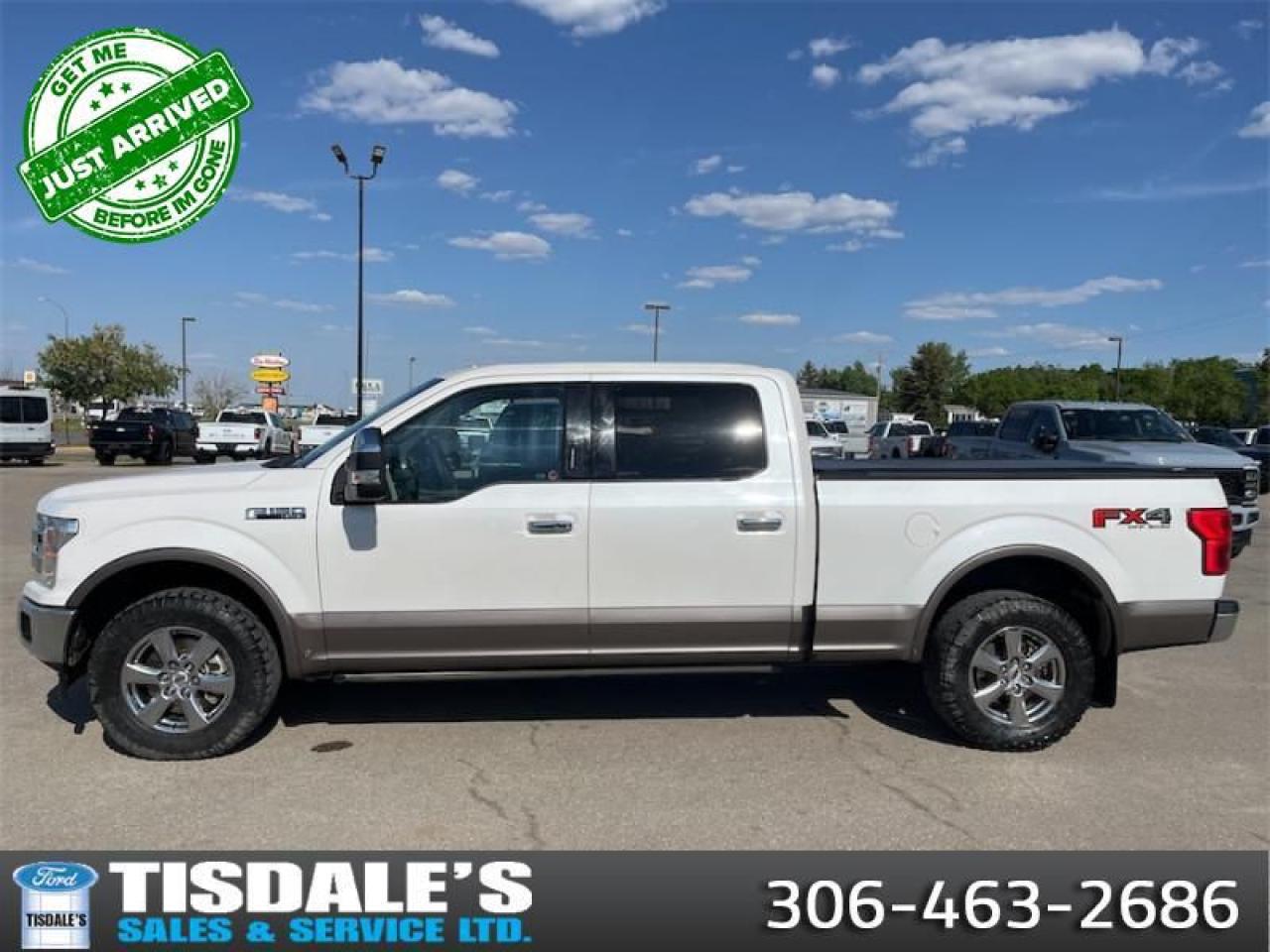 Used 2018 Ford F-150 Lariat  - Leather Seats -  Cooled Seats for sale in Kindersley, SK
