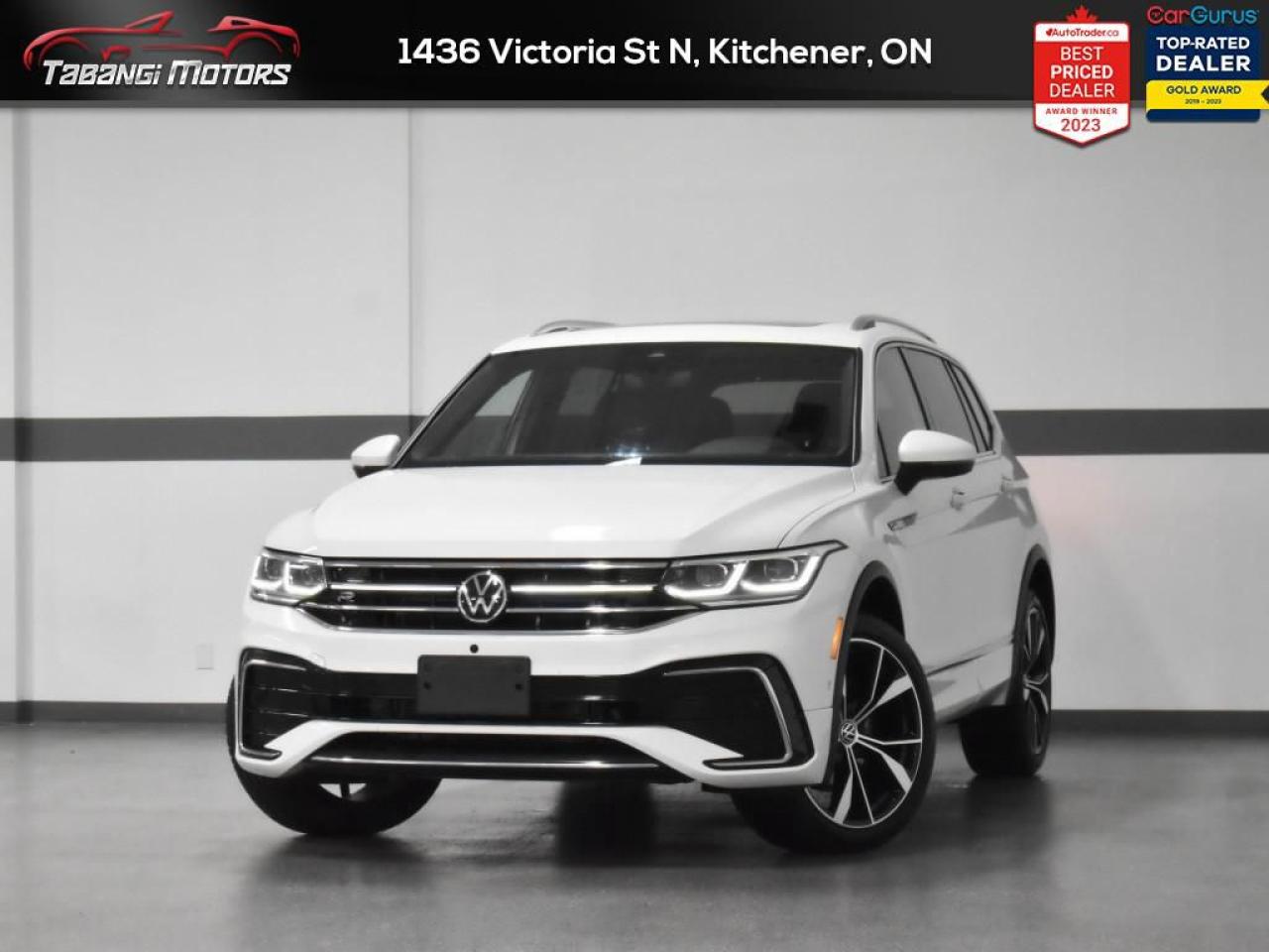 Used 2022 Volkswagen Tiguan Highline  R-Line Leather Cooled Seats Panoramic Roof Remote Start for sale in Mississauga, ON