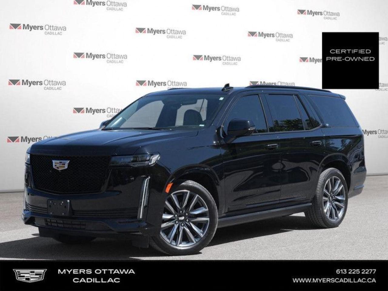 Used 2023 Cadillac Escalade Sport Platinum  SPORT PLATINUM, SUPER CRUISE, REAR ENTERTAINMENT  6.2 V8 for sale in Ottawa, ON