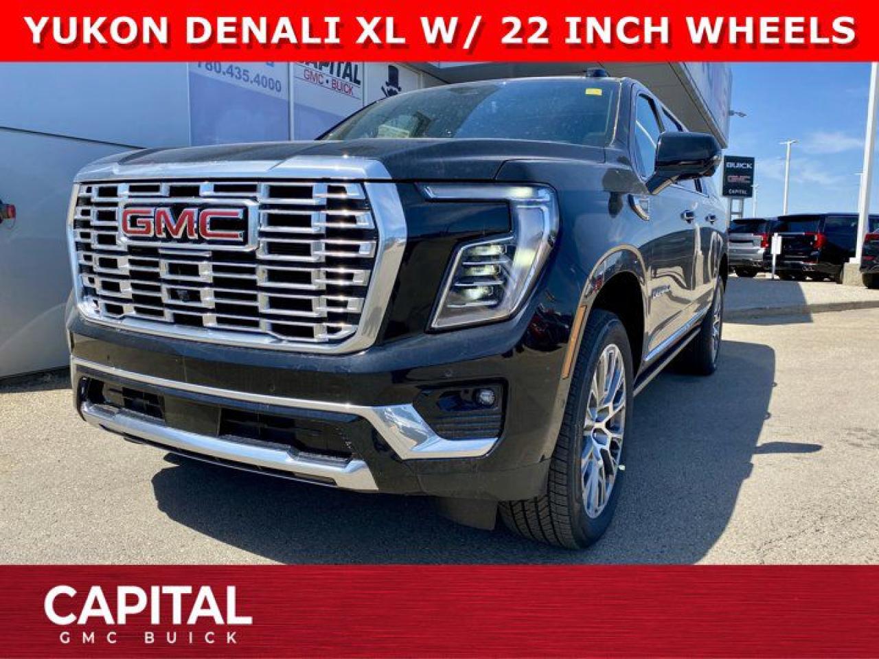 New 2025 GMC Yukon XL Denali 4WD for sale in Edmonton, AB