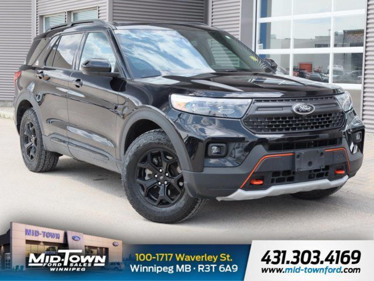 Used 2024 Ford Explorer Timberline LOCAL TRADE, CLEAN CARFAX, ONE OWNER for sale in Winnipeg, MB