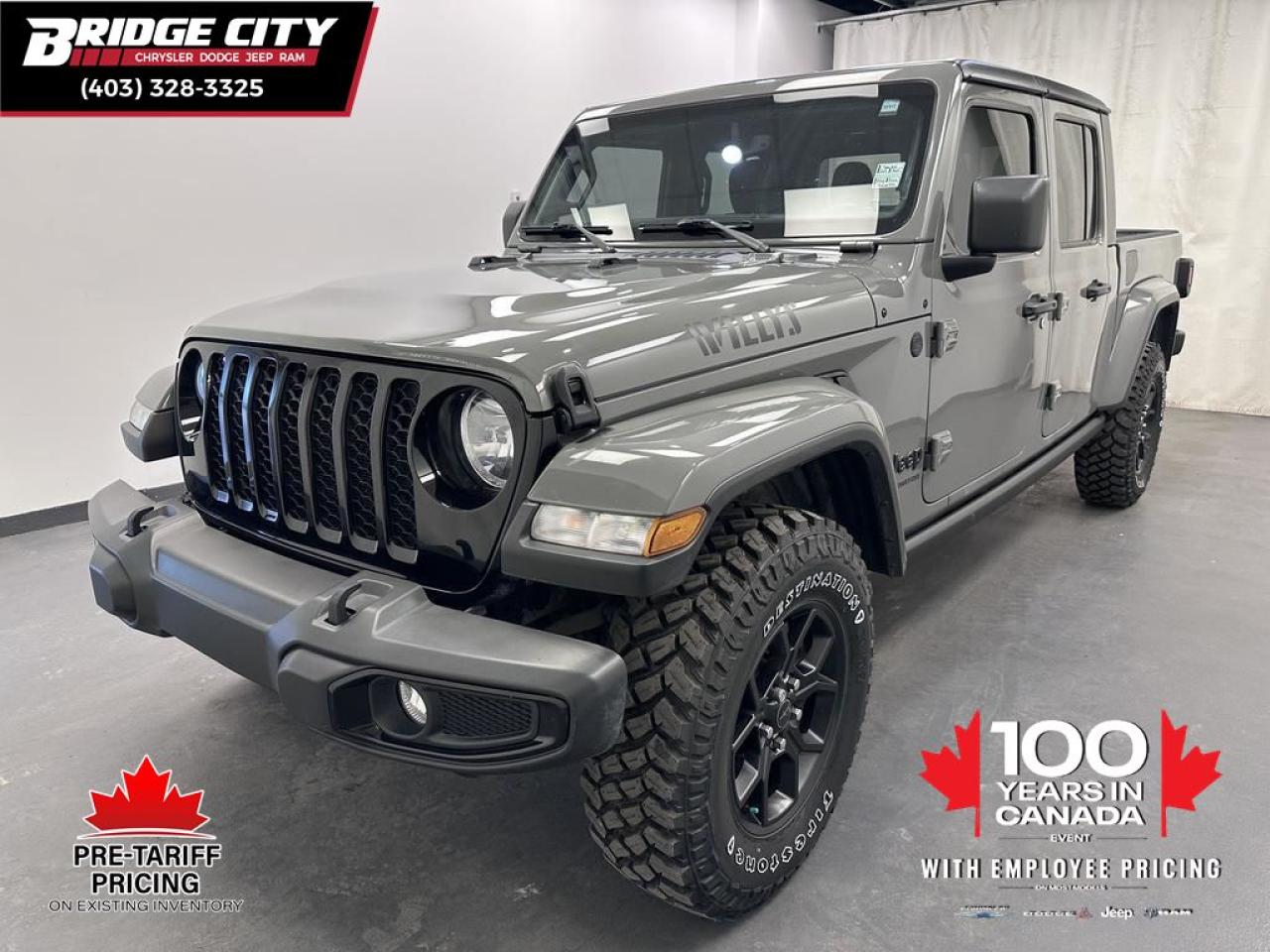 Used 2021 Jeep Gladiator Sport S Automatic - Willy's Edition - Alpine Sound - Trailer Tow Pkg - Heated Seats & Steering Wheel for sale in Lethbridge, AB