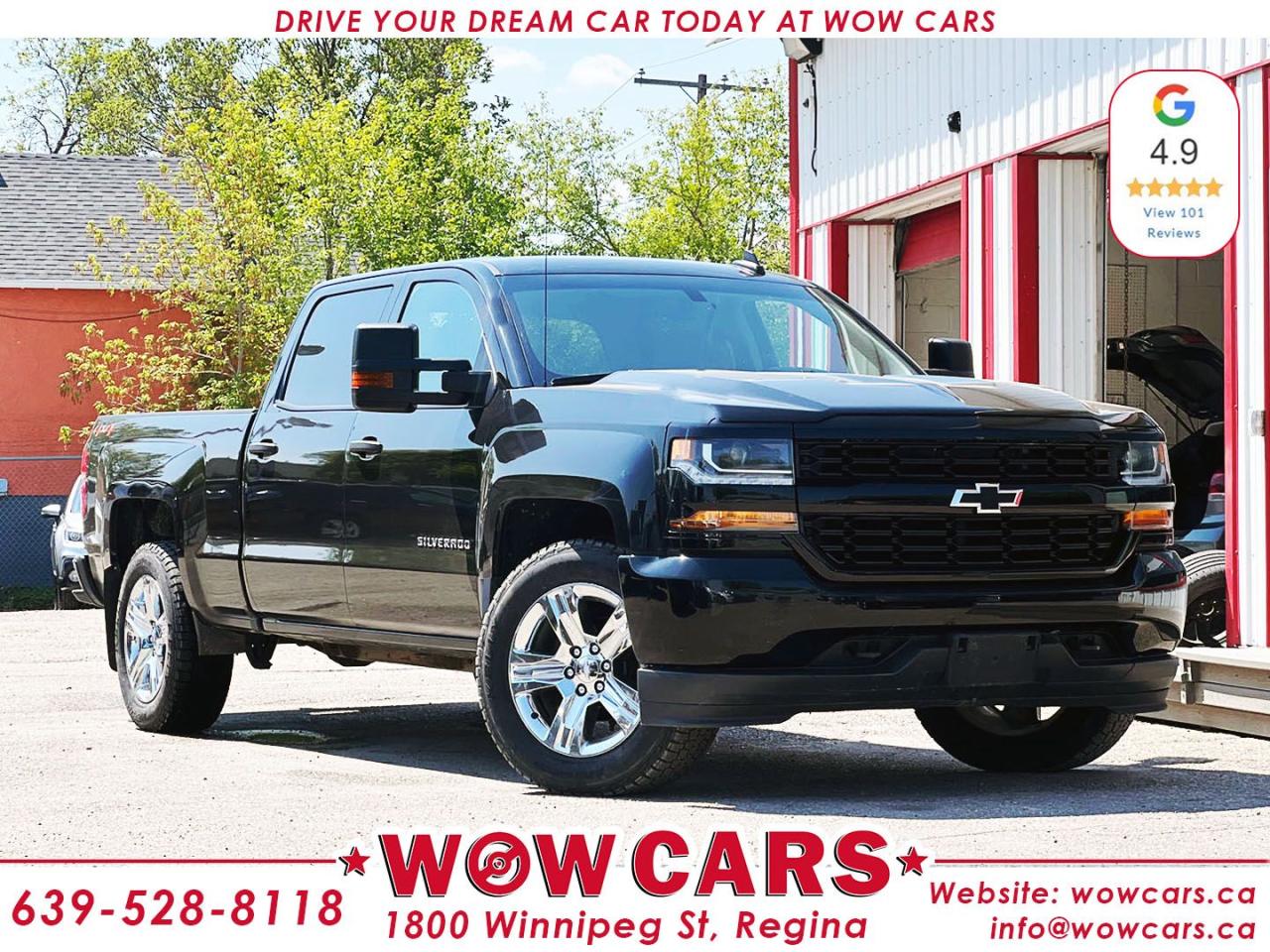 Used 2018 Chevrolet Silverado 1500 Custom 143.5 for sale in Regina, SK